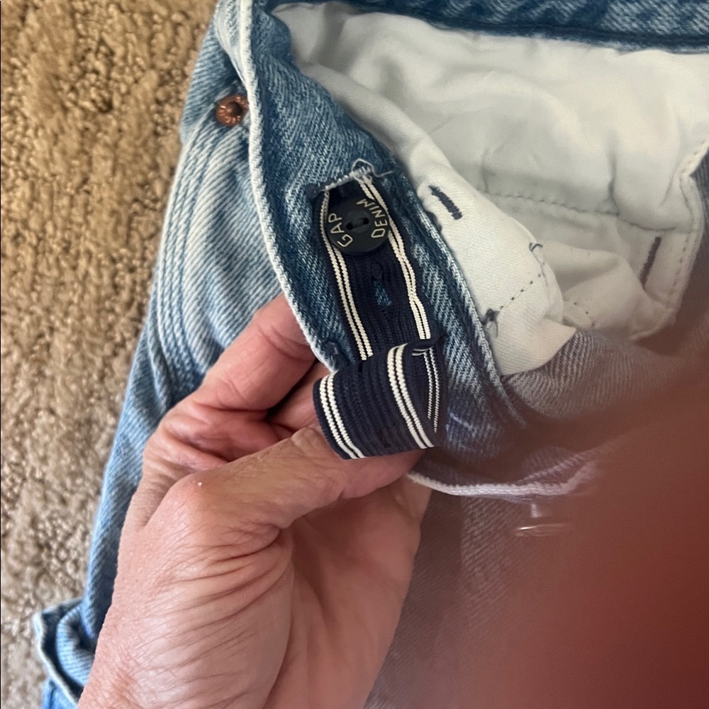 GAP Boys Light Blue Cargo Pants- 14 - Picture 4 of 5